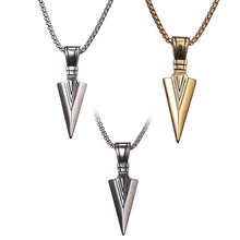 Load image into Gallery viewer, The Arrow Head Pendant Necklace