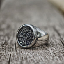 Load image into Gallery viewer, The Tree of Life Signet Ring