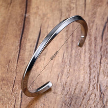 Load image into Gallery viewer, The Stainless Steel Bangle Bracelet