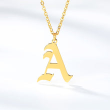 Load image into Gallery viewer, The Letter Initial Necklace
