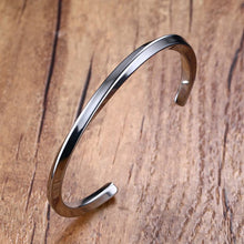 Load image into Gallery viewer, The Stainless Steel Bangle Bracelet