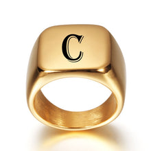 Load image into Gallery viewer, The Initial Alphabet Ring
