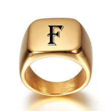 Load image into Gallery viewer, The Initial Alphabet Ring
