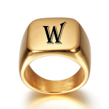 Load image into Gallery viewer, The Initial Alphabet Ring
