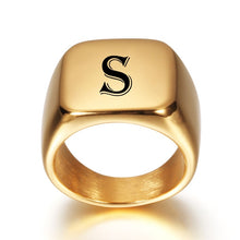 Load image into Gallery viewer, The Initial Alphabet Ring
