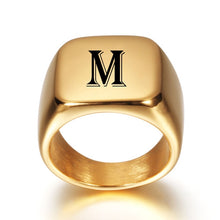 Load image into Gallery viewer, The Initial Alphabet Ring
