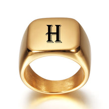 Load image into Gallery viewer, The Initial Alphabet Ring
