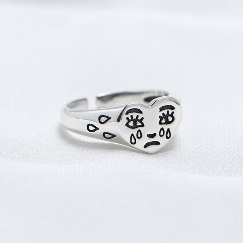 The Cry Face Rings