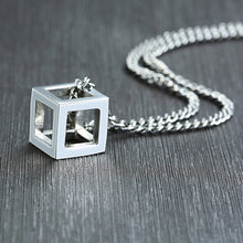 Load image into Gallery viewer, The Hollow Cube Pendant
