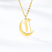 Load image into Gallery viewer, The Letter Initial Necklace
