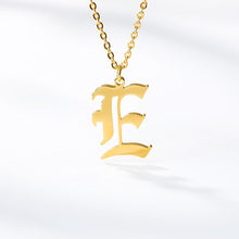 Load image into Gallery viewer, The Letter Initial Necklace
