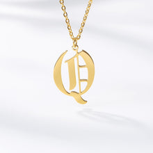 Load image into Gallery viewer, The Letter Initial Necklace
